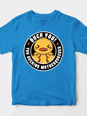 Motherquacker Mode Activated Duck with Attitude Unisex T-Shirt