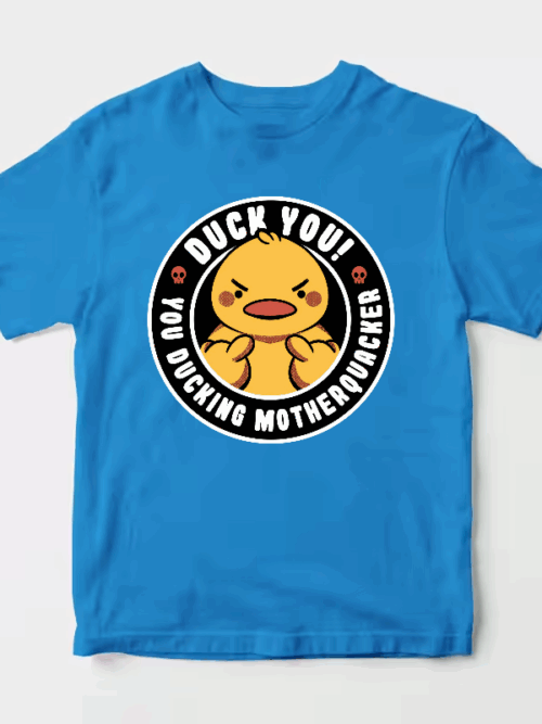 Motherquacker Mode Activated Duck with Attitude Unisex T-Shirt