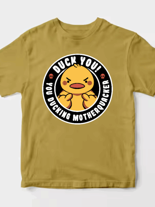 Motherquacker Mode Activated Duck with Attitude Unisex T-Shirt