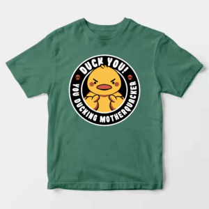 Motherquacker Mode Activated Duck with Attitude Unisex T-Shirt