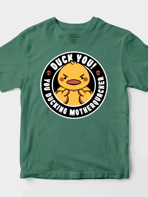 Motherquacker Mode Activated Duck with Attitude Unisex T-Shirt