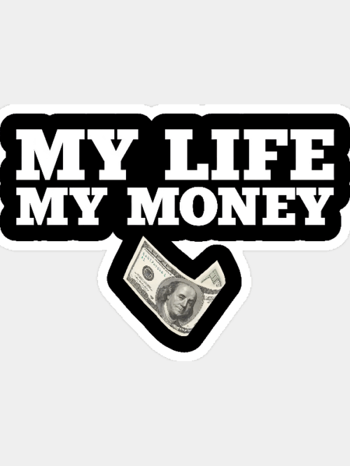 My Life My Money My Rules Sticker