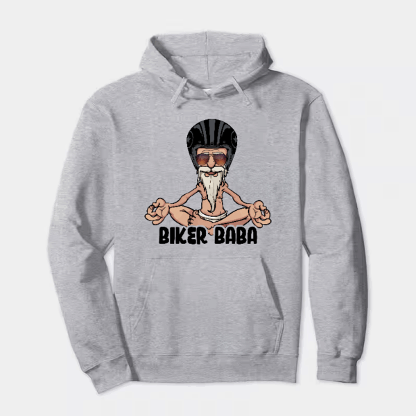 Mystic Rider The Biker Baba Hoodie