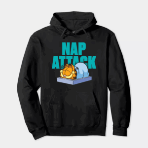 Nap Attack Garfield in Sleep Mode Activated Hoodie