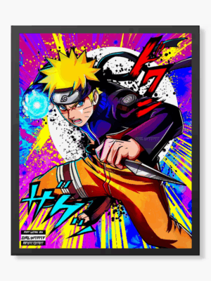 Naruto Rasengan Power Anime Poster