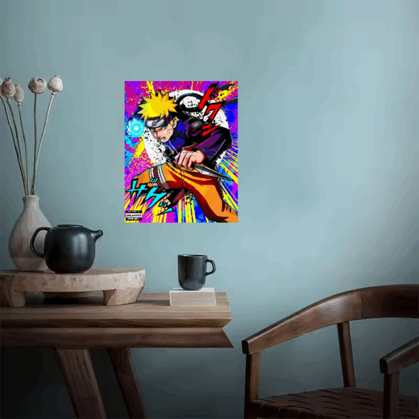 Naruto Rasengan Power Anime Poster