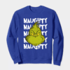 Naughty Grinch Vibes – Dr. Seuss Mischief Holiday Crewneck Sweatshirt