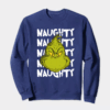 Naughty Grinch Vibes – Dr. Seuss Mischief Holiday Crewneck Sweatshirt