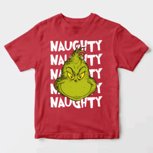 Men’s Naughty Grinch Vibes – Dr. Seuss Mischief Holiday Unisex T-Shirt
