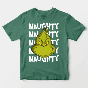 Men’s Naughty Grinch Vibes – Dr. Seuss Mischief Holiday Unisex T-Shirt