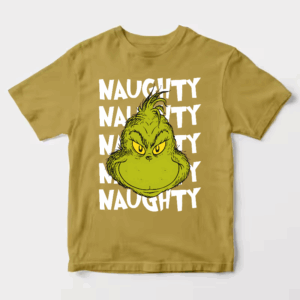 Men’s Naughty Grinch Vibes – Dr. Seuss Mischief Holiday Unisex T-Shirt
