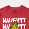 Men’s Naughty Grinch Vibes – Dr. Seuss Mischief Holiday Unisex T-Shirt