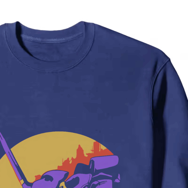 Neon Genesis Evangelion Retro Vintage Anime Crewneck Sweatshirt