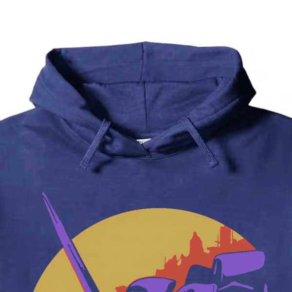 Neon Genesis Evangelion Retro Vintage Anime Hoodie