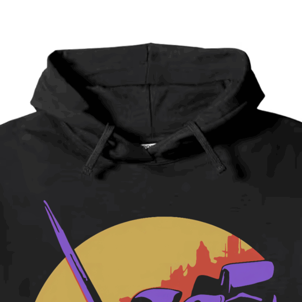 Neon Genesis Evangelion Retro Vintage Anime Hoodie