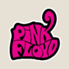 Neon Vibe Pink Floyd Sticker