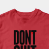 Never Give Up Furry Cat Unisex T-Shirt