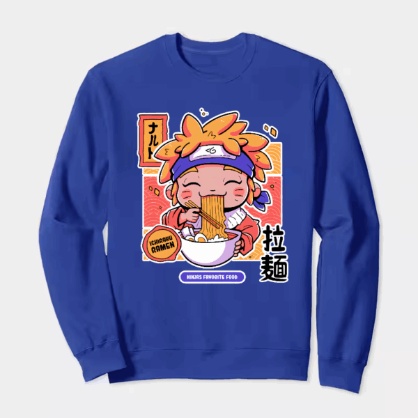 Ninja Fuel Ichiraku Ramen Crewneck Sweatshirt