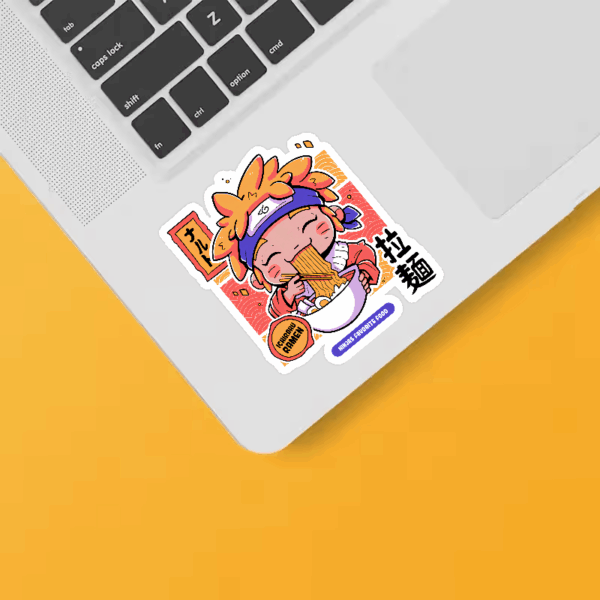 Ninja Fuel Ichiraku Ramen Sticker