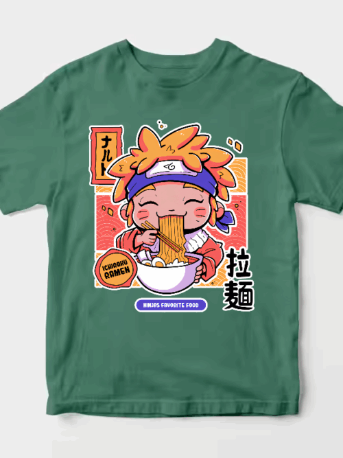 Ninja Fuel Ichiraku Ramen Unisex T-Shirt