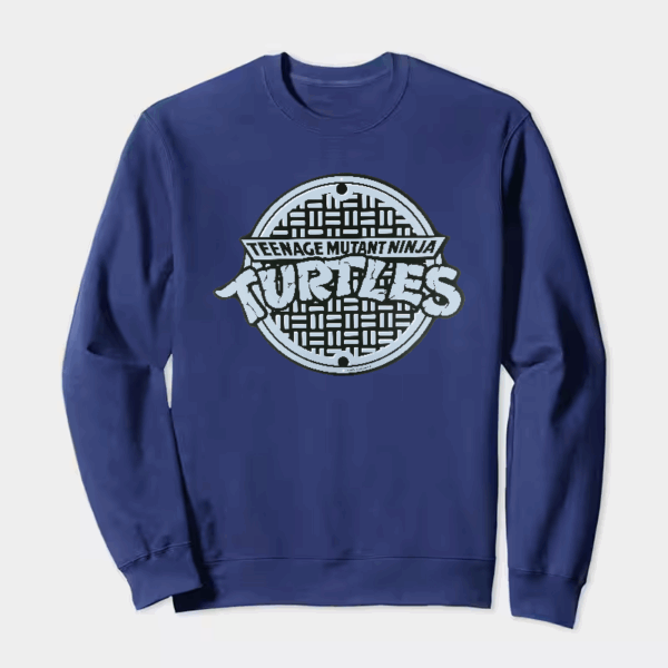 Ninja Turtles Underground Manhole Mission Begins Crewneck Sweatshirt