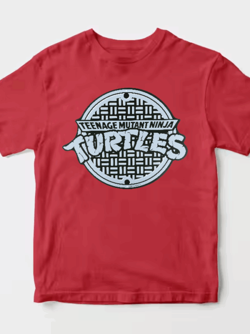 Ninja Turtles Underground Manhole Mission Begins Unisex T-Shirt