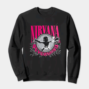 Nirvana nevermind child Crewneck Sweatshirt