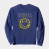 Nirvana Yellow Smiley Crewneck Sweatshirt