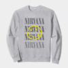 Nirvana Yellow Smiley Crewneck Sweatshirt