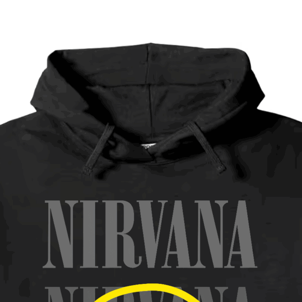 Nirvana Yellow Smiley Hoodie