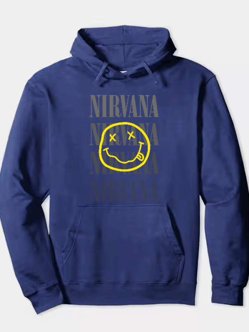 Nirvana Yellow Smiley Hoodie