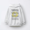 Nirvana Yellow Smiley Kids Hoodie