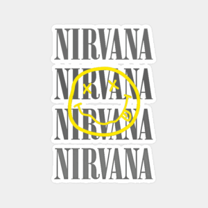 Nirvana Yellow Smiley Sticker Nirvana Yellow Smiley Sticker