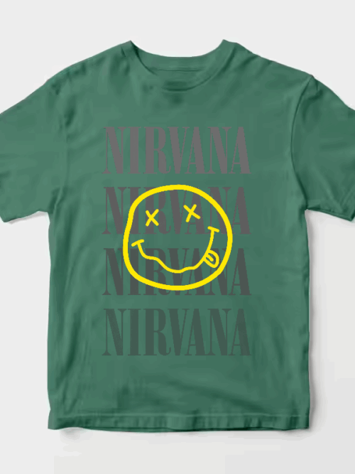 Nirvana Yellow Smiley Unisex T-Shirt