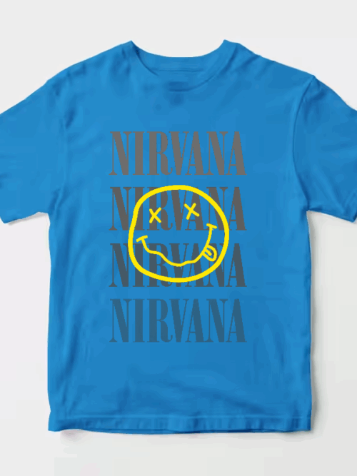 Nirvana Yellow Smiley Unisex T-Shirt
