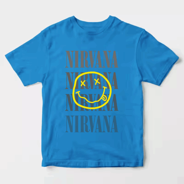 Nirvana Yellow Smiley Unisex T-Shirt