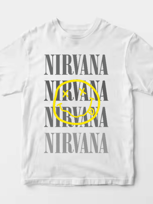 Nirvana Yellow Smiley Unisex T-Shirt