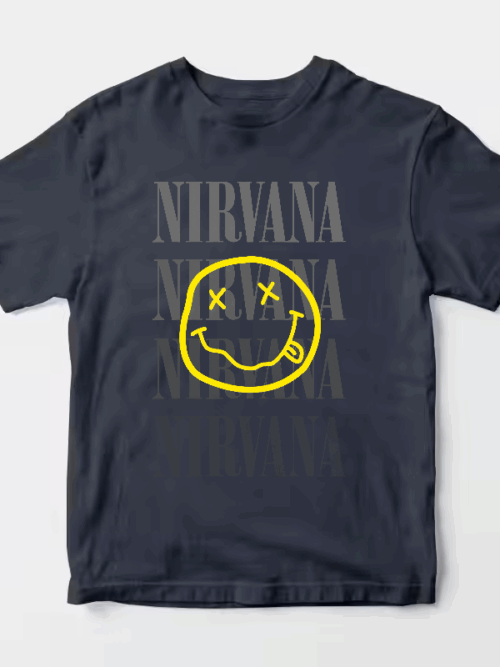 Nirvana Yellow Smiley Unisex T-Shirt