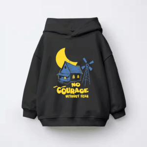 No Courage Without Fear Kids Hoodie