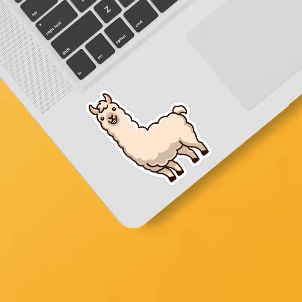 No Drama Llama Mood Sticker No Drama Llama Mood Sticker