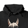 No ProbLlama Funky Alpaca Hipster Llama With Glasses Hoodie