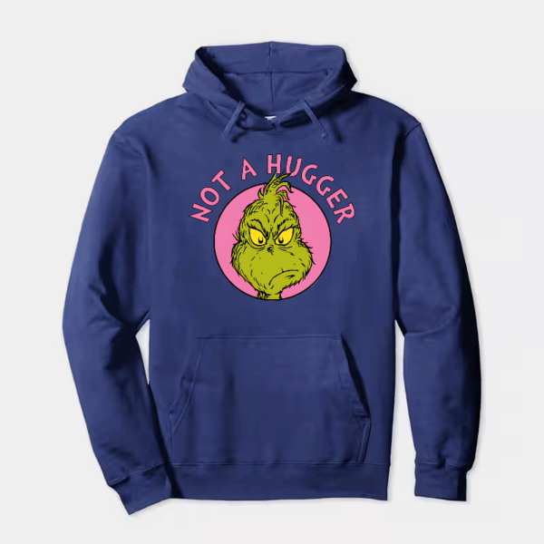 Not a Hugger – Grinch Anti-Social Mood Hoodie