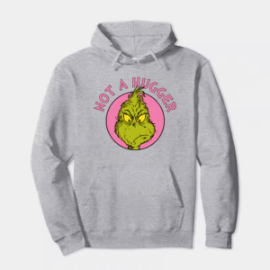 Not a Hugger – Grinch Anti-Social Mood Hoodie