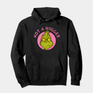 Not a Hugger – Grinch Anti-Social Mood Hoodie