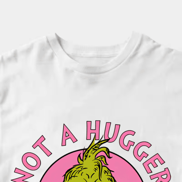 Men’s Not a Hugger – Grinch Anti-Social Mood Unisex T-Shirt