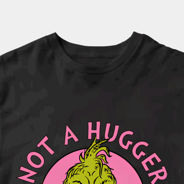 Men’s Not a Hugger – Grinch Anti-Social Mood Unisex T-Shirt