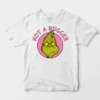 Men’s Not a Hugger – Grinch Anti-Social Mood Unisex T-Shirt