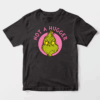 Men’s Not a Hugger – Grinch Anti-Social Mood Unisex T-Shirt