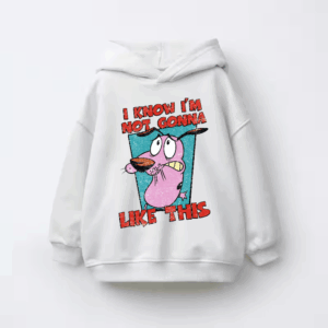 Not Gonna Like this Courage Cowardly Dog Kids Hoodie