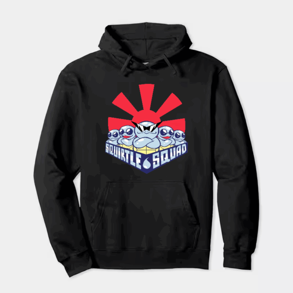 OG Squirtle Squad – Classic Pokémon Rebel Hoodie
